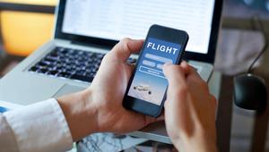 Flug am Handy buchen